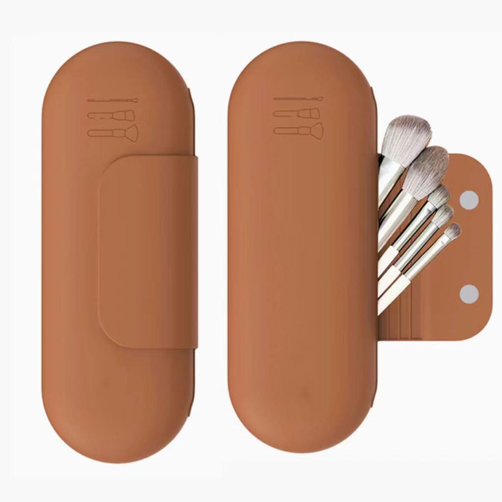 Magnetic Travel Makeup Brush Storage Bag