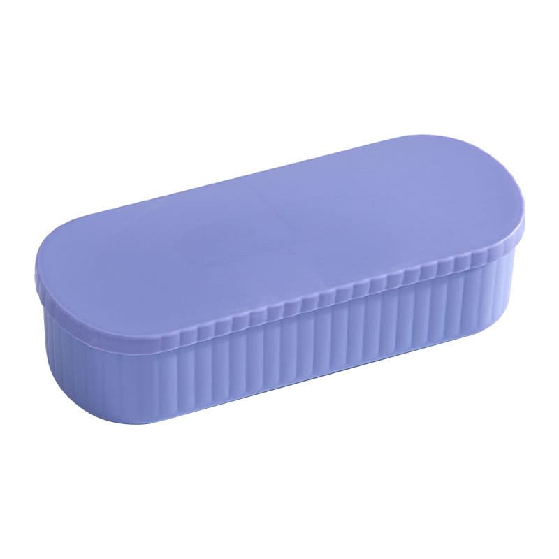 Makeup Brush Storage Box – Stackable Cosmetic Organizer with Makeup Tools