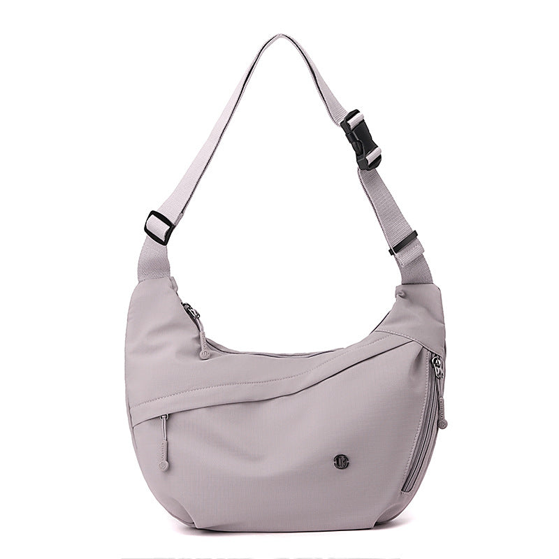 Nylon Crossbody Bag – Ultra-Light Dumpling Shoulder Purse for Women