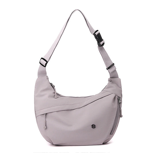 Nylon Crossbody Bag – Ultra-Light Dumpling Shoulder Purse for Women