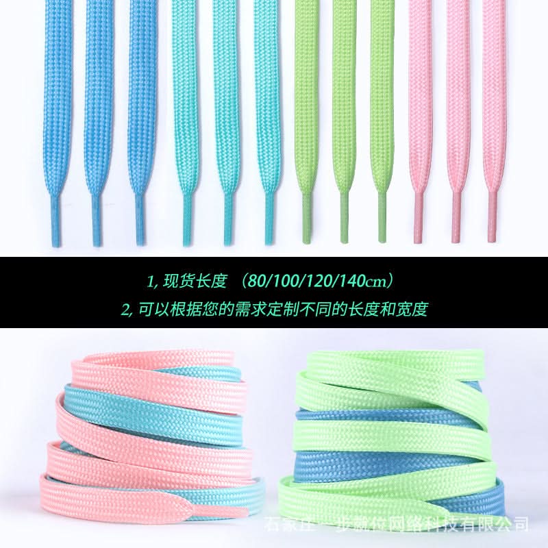 Luminous Shoe Laces for Sneakers, Casual & Sports Shoes