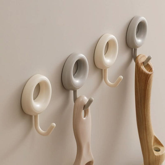 Pack of 4 Punch-Free Star & Moon Adhesive Hook – 3kg Load Capacity
