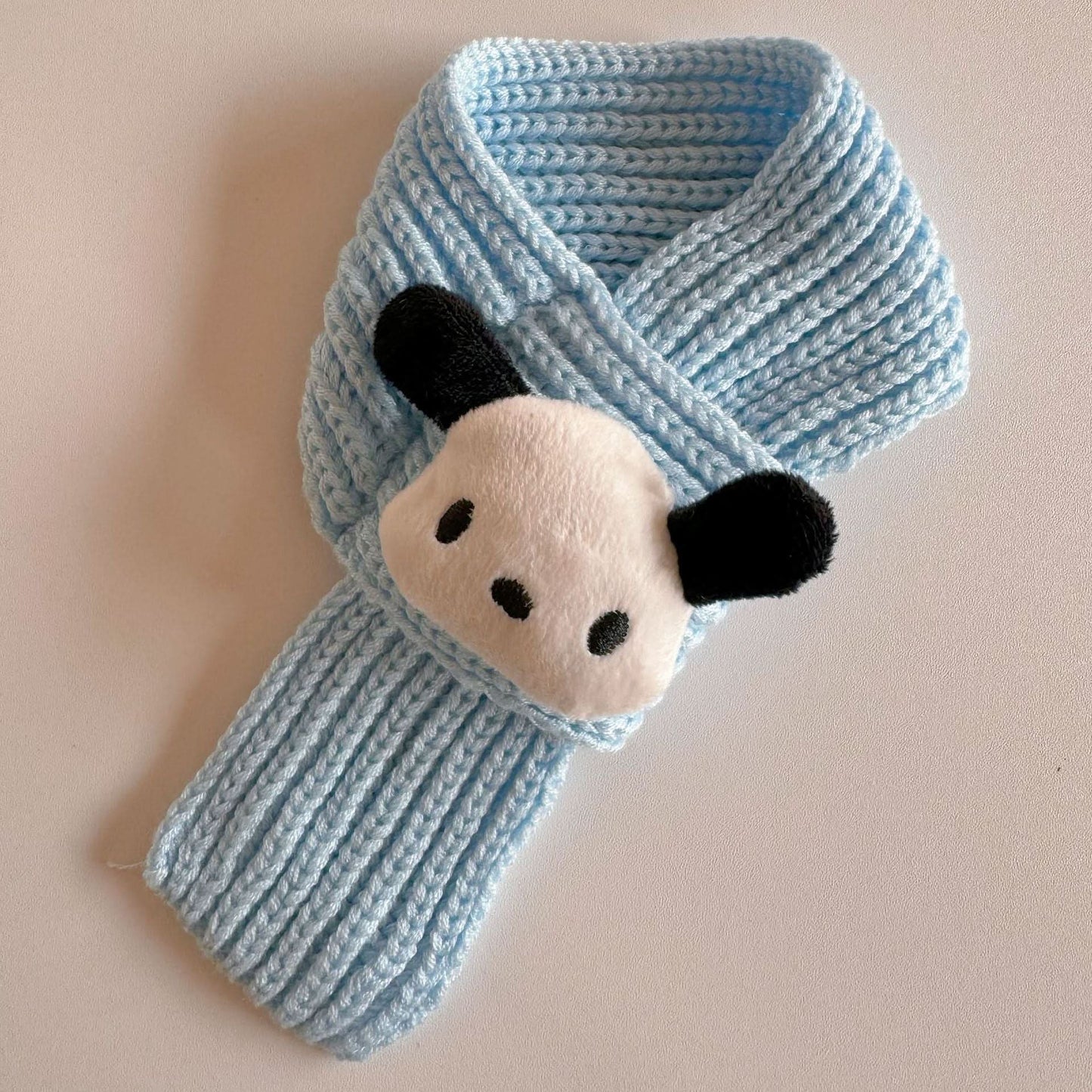 Monochrome Pet Scarf for Cats & Dogs