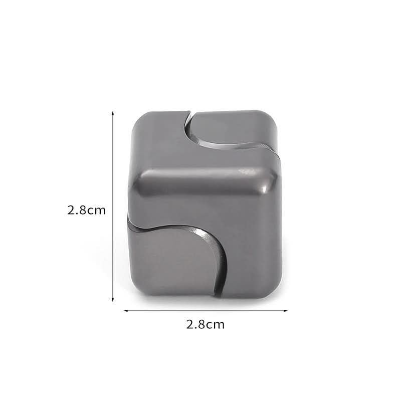 Colorful Zinc Alloy Fidget Gyroscope Cube