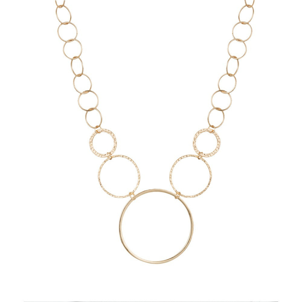 Gold Circle Waist Chain – Trendy Stainless Steel Body Chain Jewelry for Women