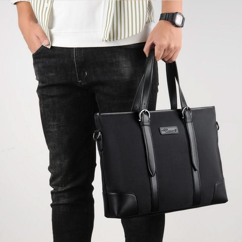 Men’s Oxford Laptop Briefcase – 15” Business Travel Bag