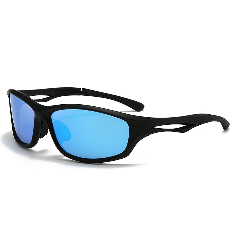 [Solarix] Silver Wraparound Sunglasses