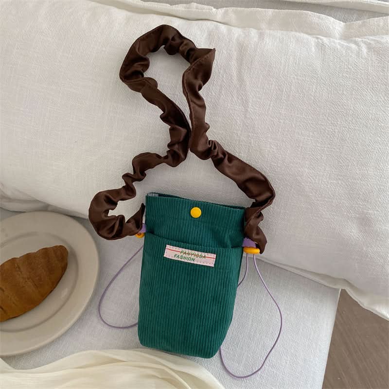 Trendy Mini Pleated Shoulder Bag – Korean Fashion Crossbody