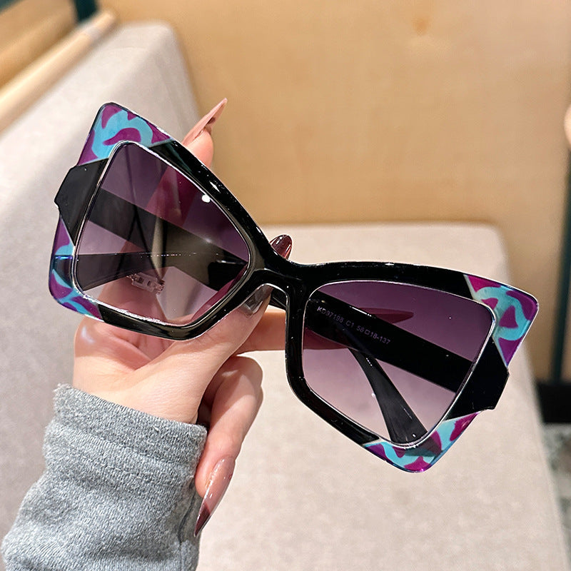Women’s Butterfly Sunglasses – Full Frame Fashion Shades for Streetwear & Travel