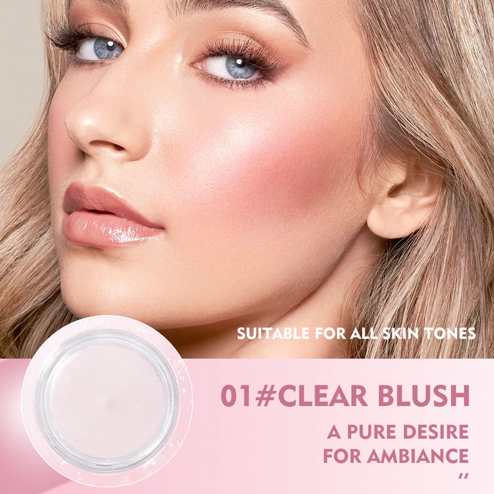 Color-Changing Blush Gel – pH-Activated, Natural Glow
