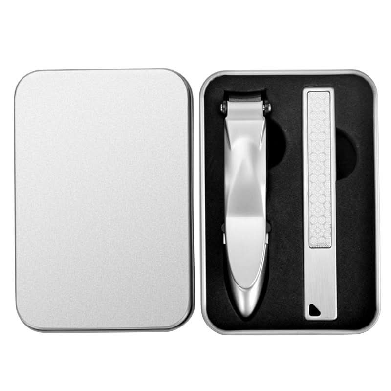 Anti-Splash Nail Clippers – Stainless Steel Manicure Tool