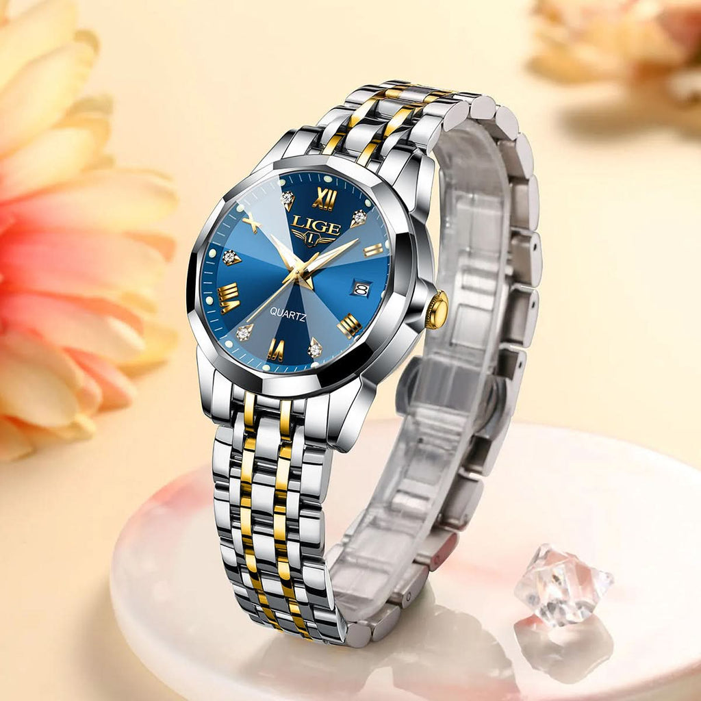 Unisex Fashion Quartz Watch – Calendar Wristwatch with Luminous Dial
