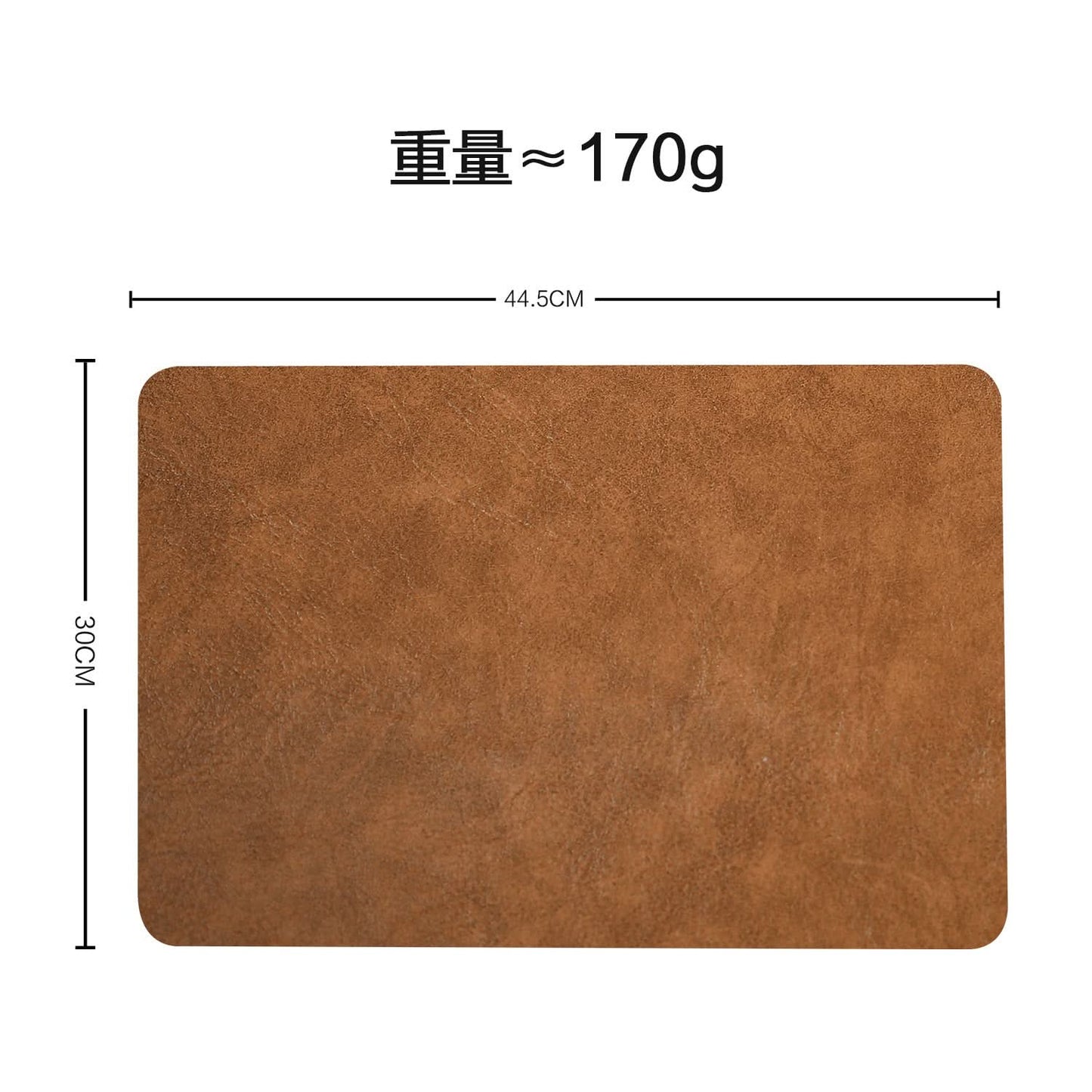 Nordic Style Leather Placemats & Coasters