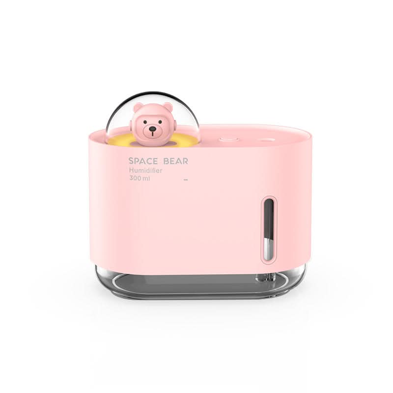 Mini USB Strawberry Bear Humidifier – Portable Ultrasonic Mist For Home & Desk