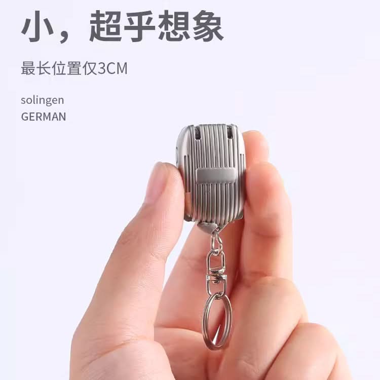 Mini Folding Nail Clipper Set – Stainless Steel Portable Manicure Tool
