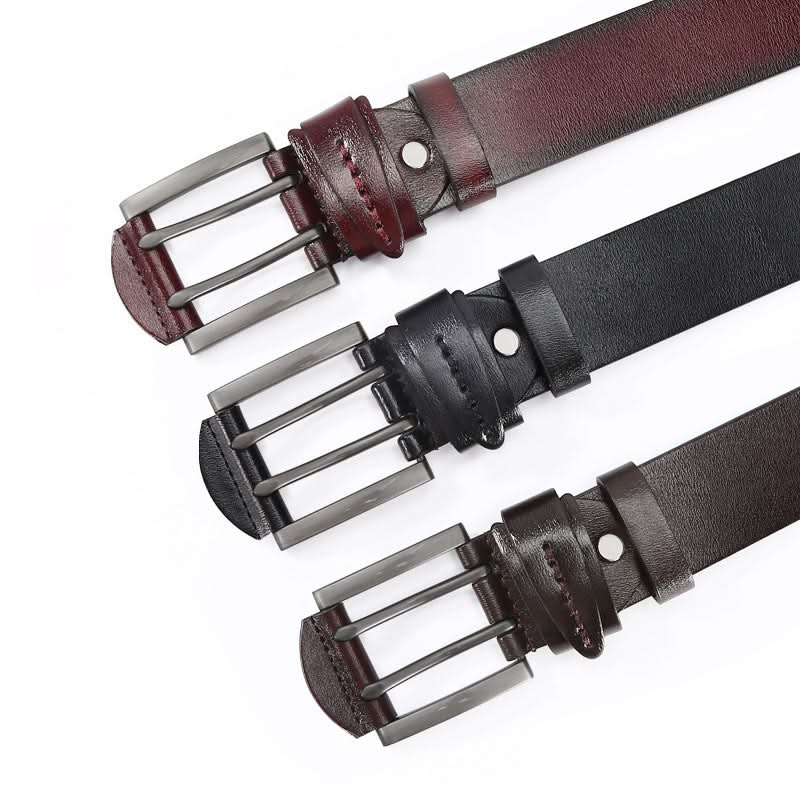 Unisex Business Wear-resistant Pin Buckle Belt