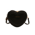 Trendy Heart-Shaped PU Shoulder Bag for Women