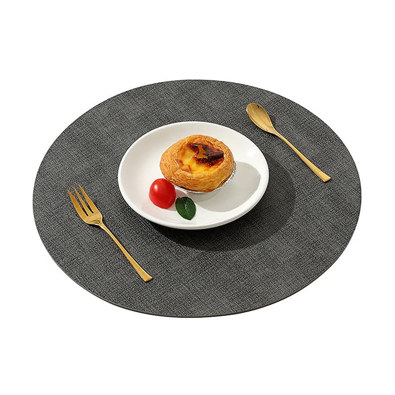 Double-Sided Leather Placemat Heat Insulation