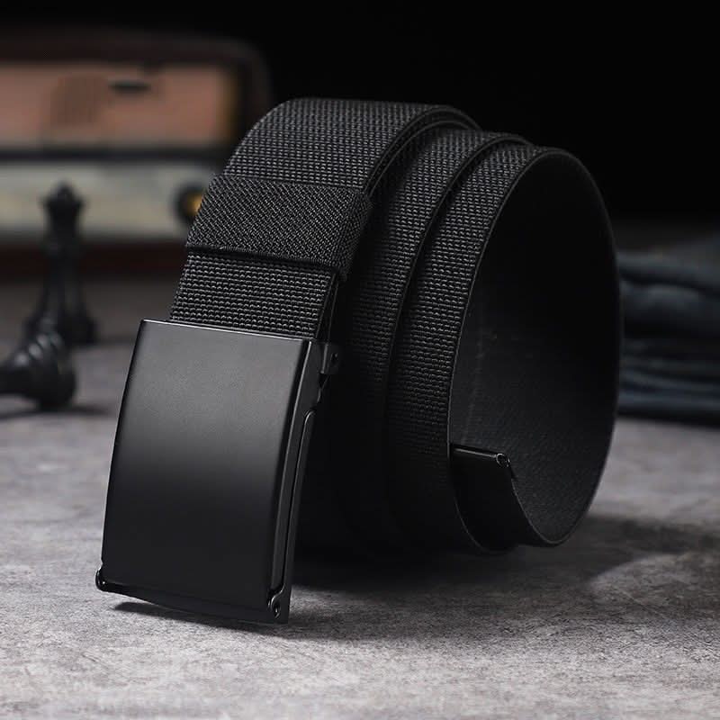 Men’s Elastic Canvas Belt – Casual & Business Style