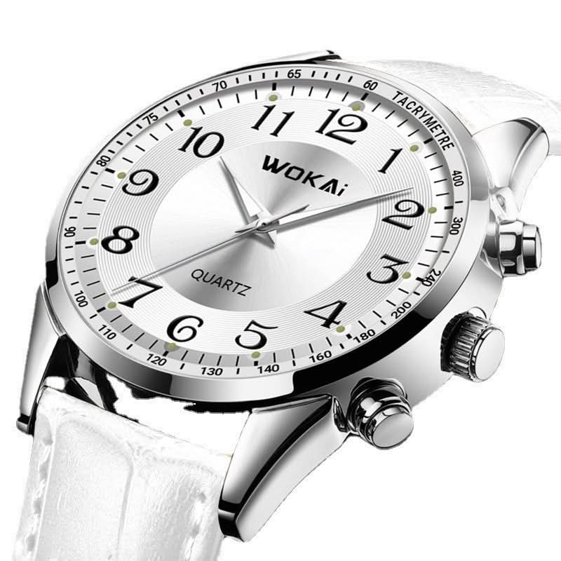 Men's Quartz Sports Watch - White