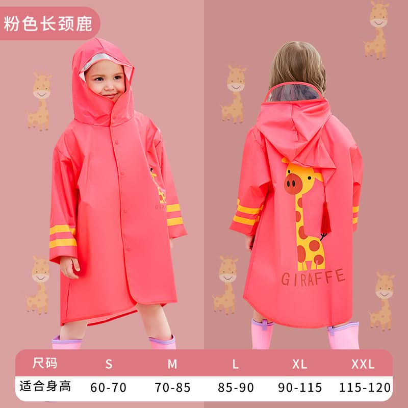 Reusable Full-Body Raincoat for Women & Kids – Lightweight, Waterproof