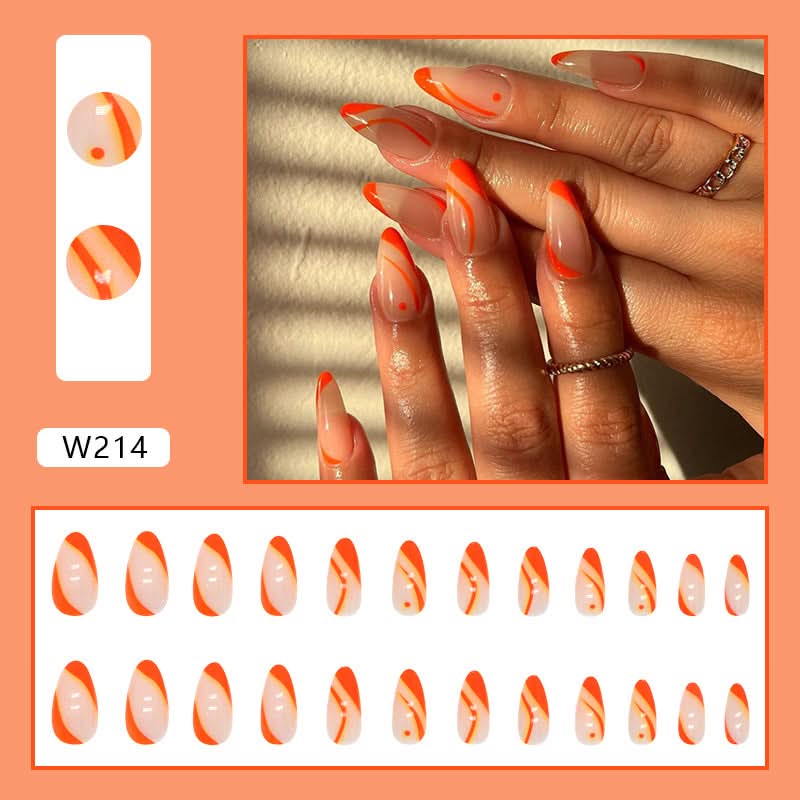 24-Piece Press-On Nails Set – Reusable, Easy Wear & Long-Lasting