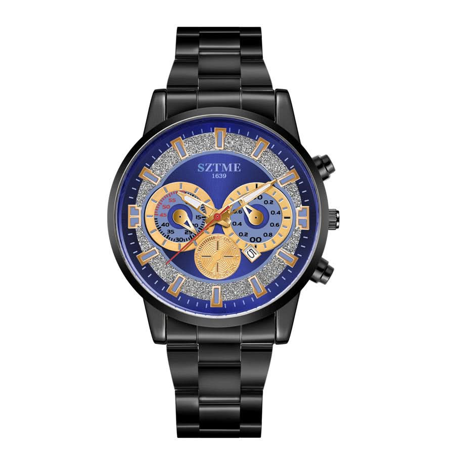 Men's Luminous Calendar Quartz Business Watch