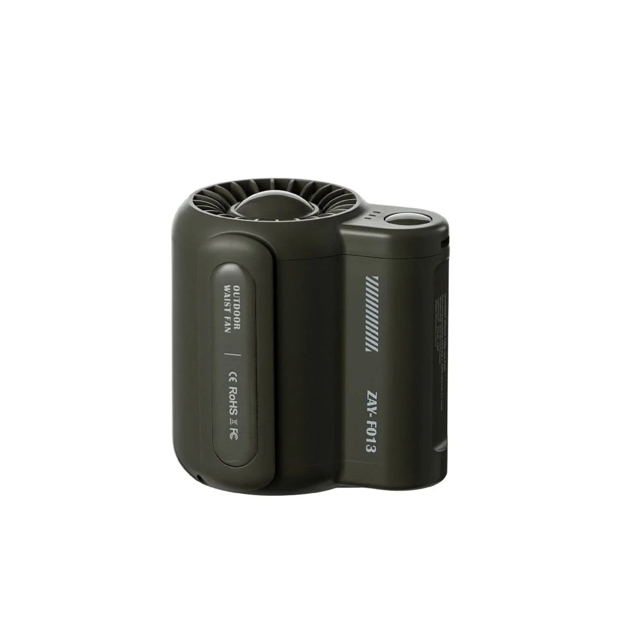 Portable Waist Clip Fan – USB Rechargeable, Hands-Free Cooling