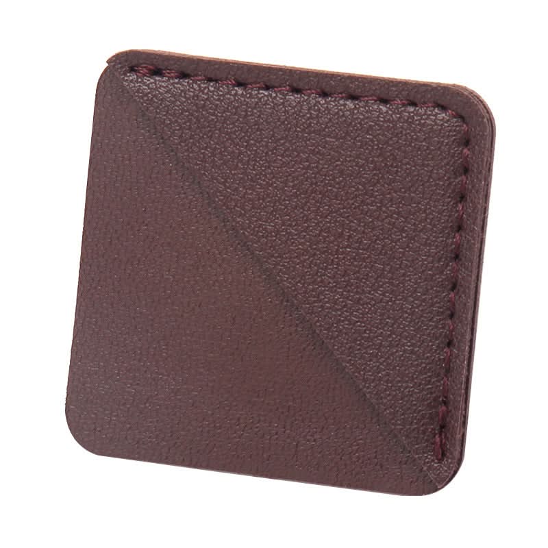2-Pack Leather Diamond Bookmarks – PVC, Durable