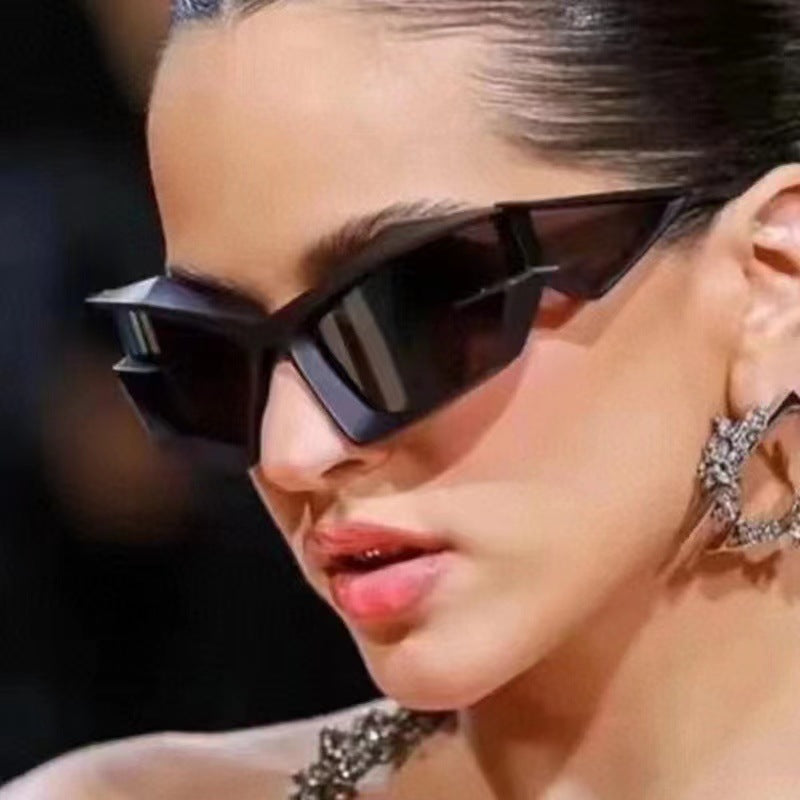 [Metro Spider] Tech Geometric Sunglasses