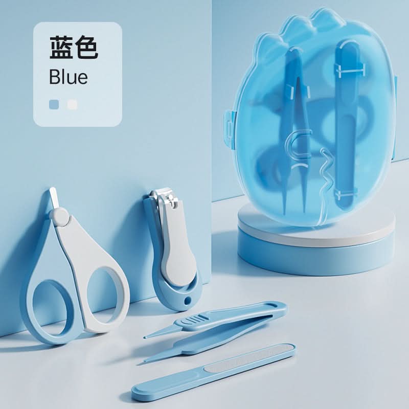 Baby Dinosaur Shape Nail Clippers Set – Anti-Pinch Nail Trimmer