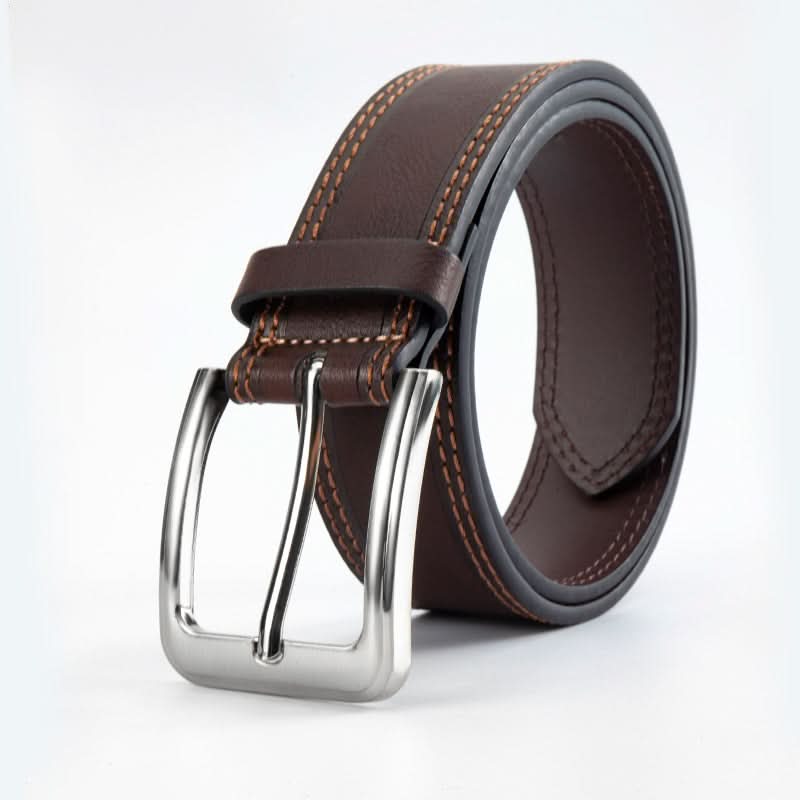 Men’s Classic Leather Belt – Adjustable 110-125cm