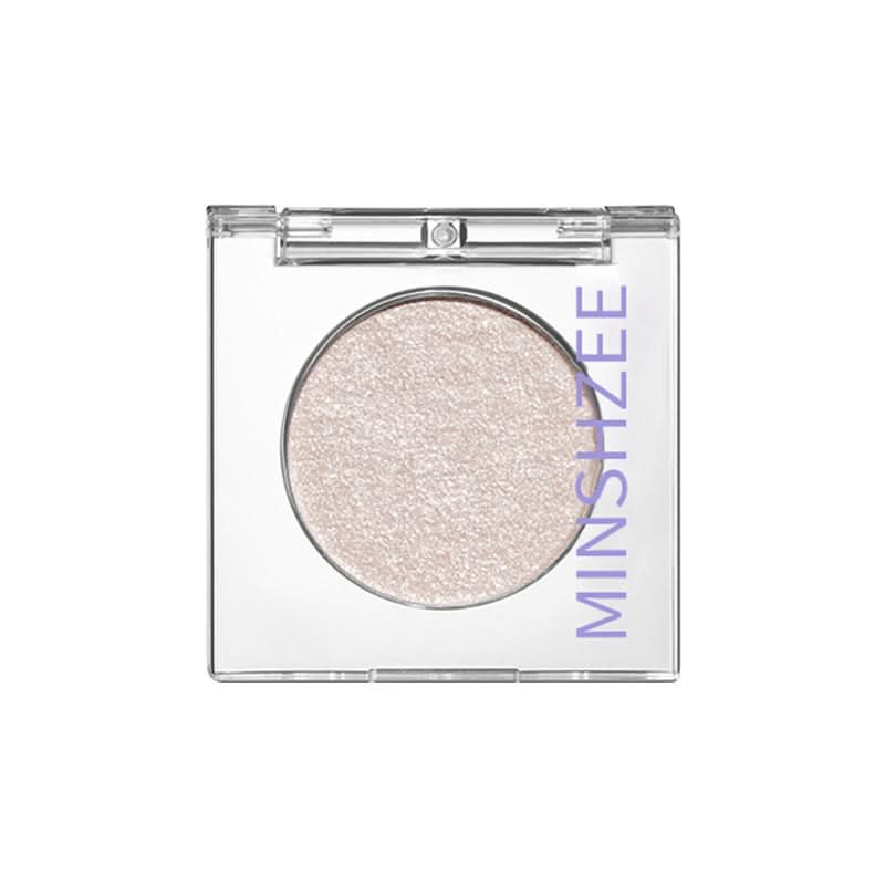 MINSHZEE Pearlescent Glitter Eyeshadow – Single Shade, Long-Lasting & Highly Pigmented