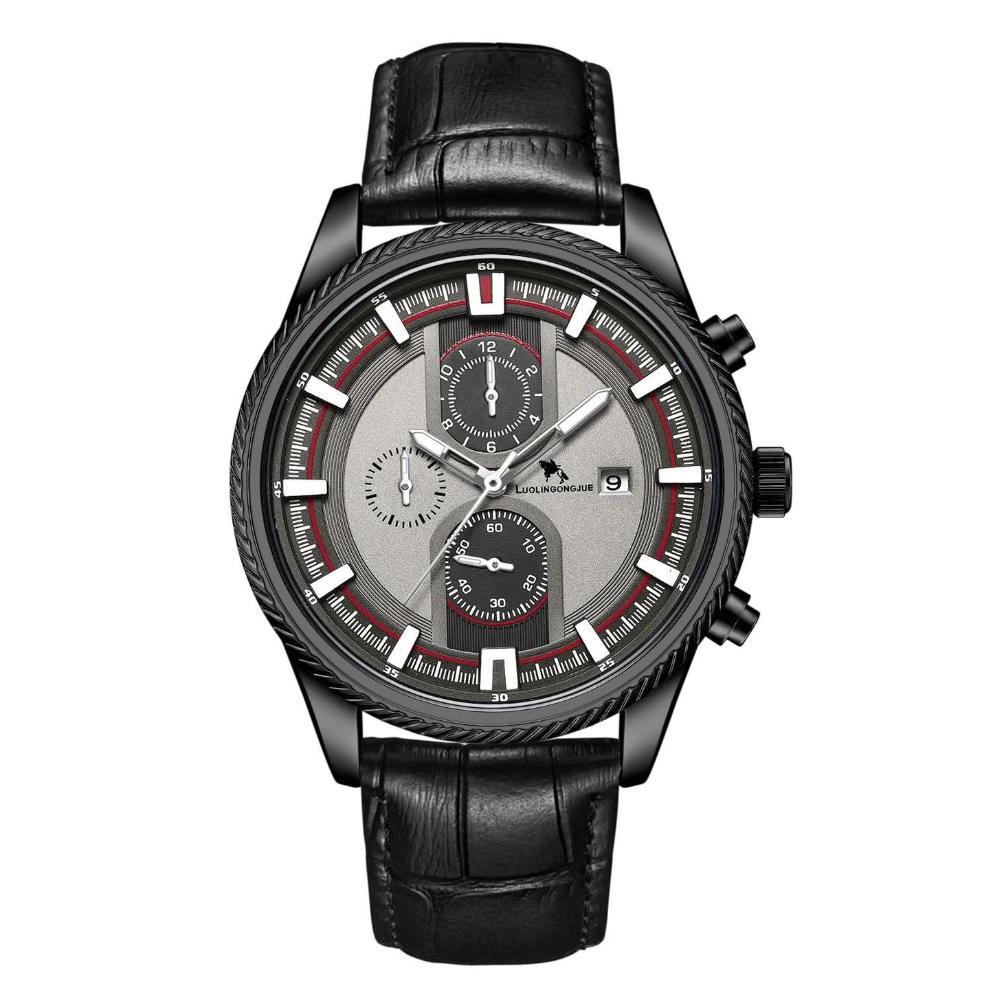 Men’s Classic Automatic Mechanical Watch – Luminous Dial & Calendar