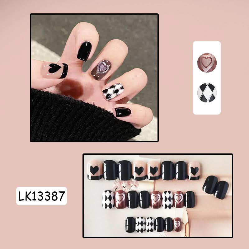 Autumn & Winter Style Colored Nail Art Pieces