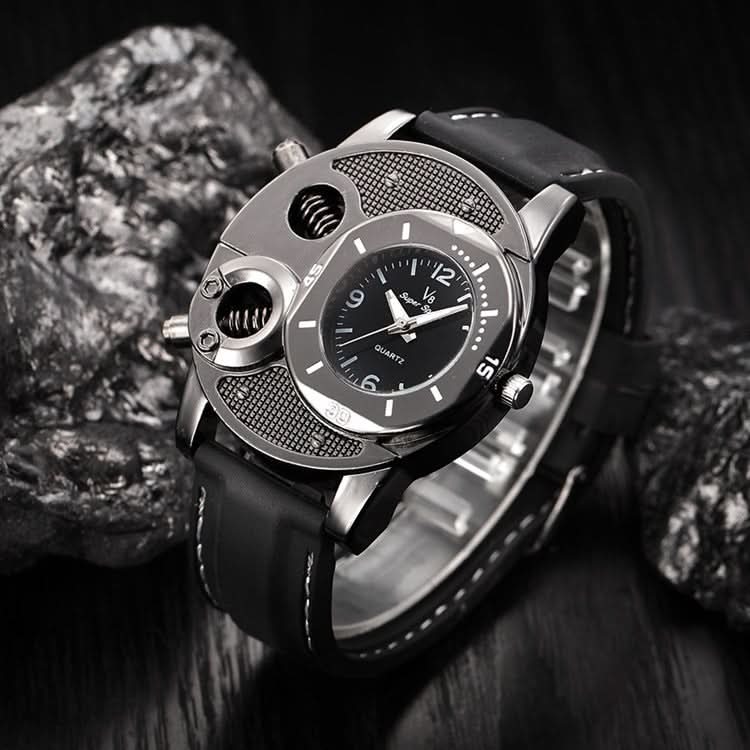 Men’s Fashion Sports Watch – Quartz Movement, Silicone Strap