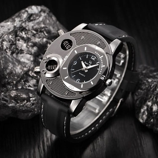 Men’s Fashion Sports Watch – Quartz Movement, Silicone Strap