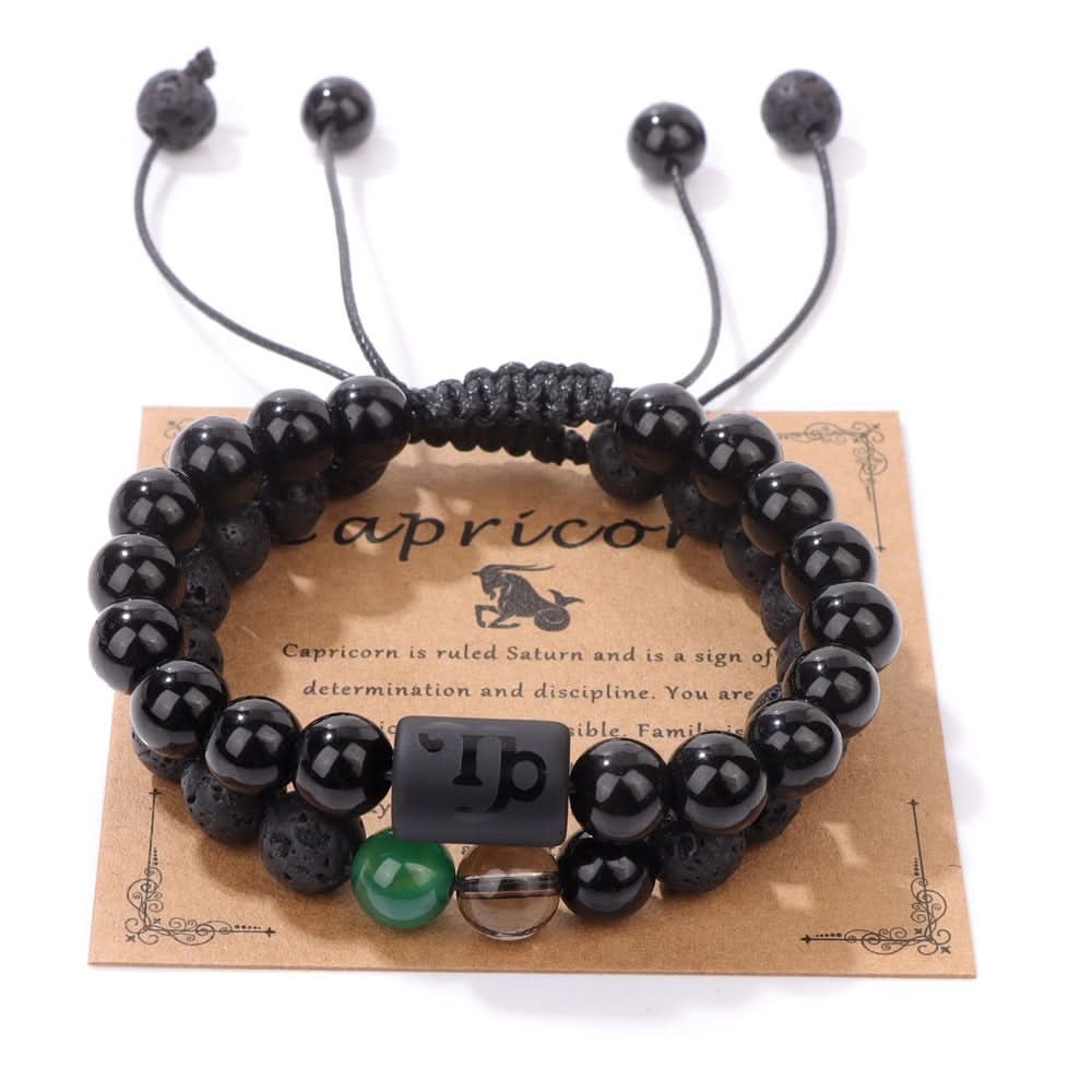 Natural Stone Aromatherapy Bracelet – Zodiac Bracelet for Men & Women