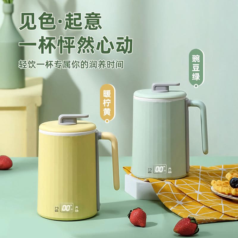 Mini Electric Heating Cup – Low Power, Auto Shut-Off (450ml)