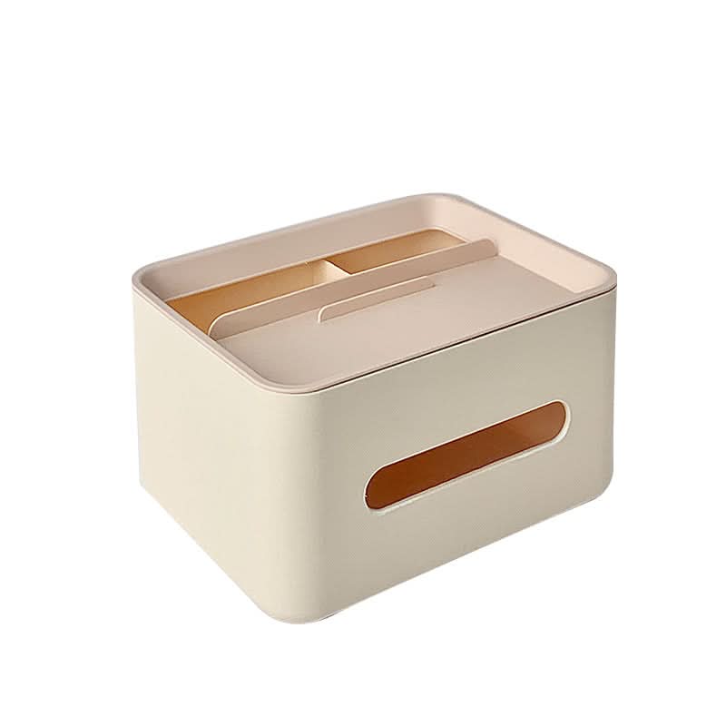 Modern Tissue Box with Remote Control Storage – Multi-Purpose