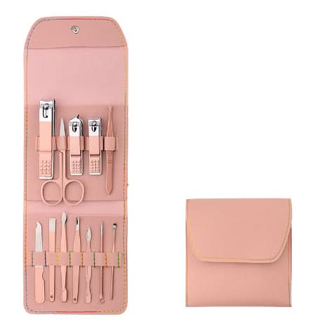4-Piece Nail Clipper & Manicure Set - Compact Folding Package