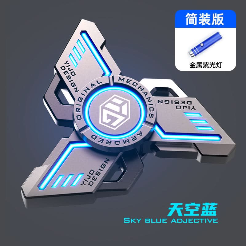 Luminous Fingertip Gyroscope – LED Fidget Spinner Toy