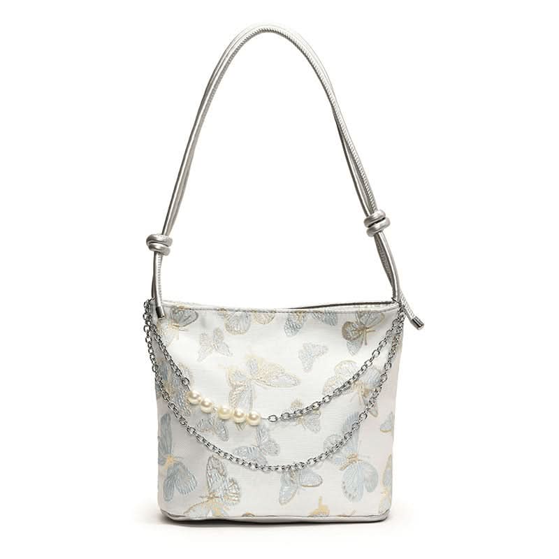 Stylish PU Leather Bucket Bag – Drawstring Shoulder Bag for Women