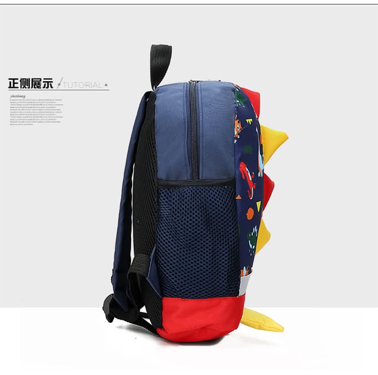 Cartoon Dinosaur Backpack for Kids - School Bag
