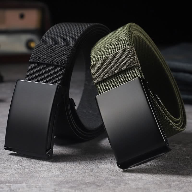 Men’s Elastic Canvas Belt – Casual & Business Style