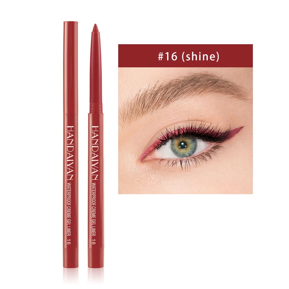 HANDAIYAN Waterproof Eyeliner Gel Pencil – Smudge-Proof Cream Gel Eyeliner