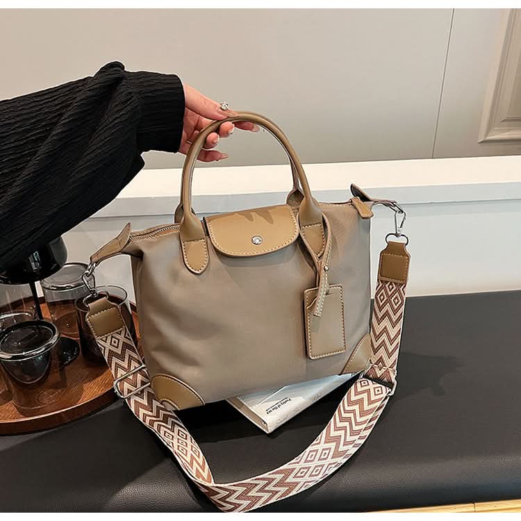 Women's Lightweight Nylon Handbag – Shoulder & Crossbody Bag