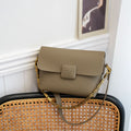 Women's Soft PU Leather Chain Crossbody Bag – Retro Style