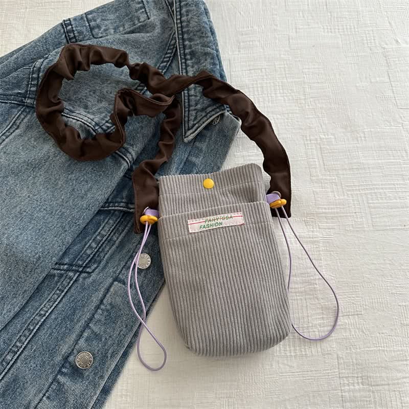 Trendy Mini Pleated Shoulder Bag – Korean Fashion Crossbody