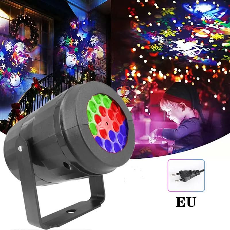 Christmas Snowflake Projector Light, 16 Patterns